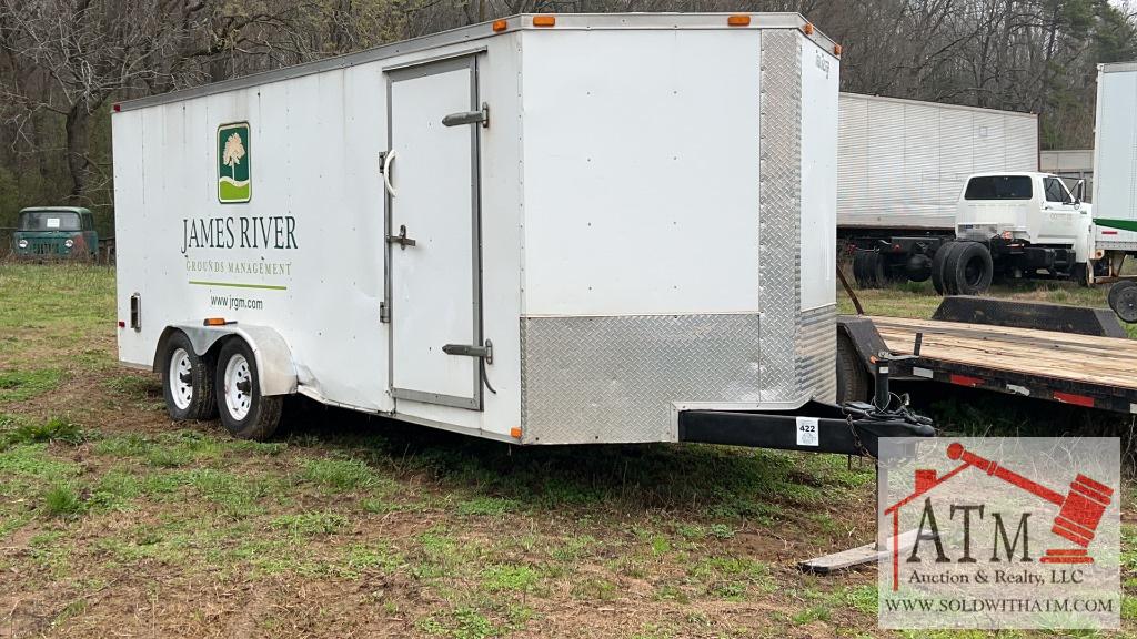 2009 Trail Master TM1718TA Enclosed Trailer