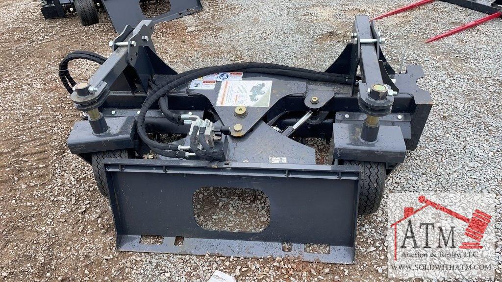 NEW Landhonor 72" Power Rake - Skidsteer Attach