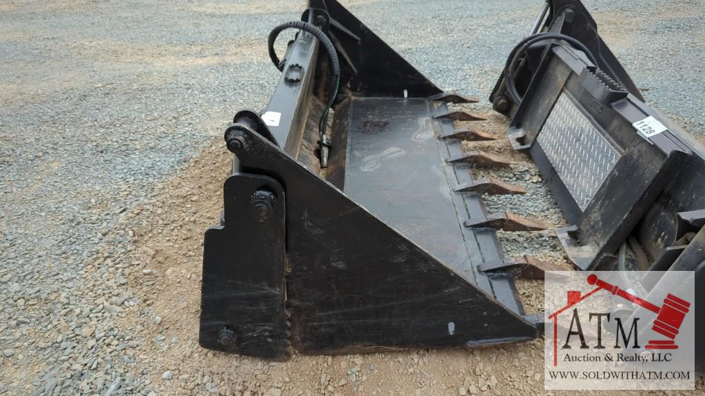 70" 4-in-1 Bucket - Skidsteer Attachment