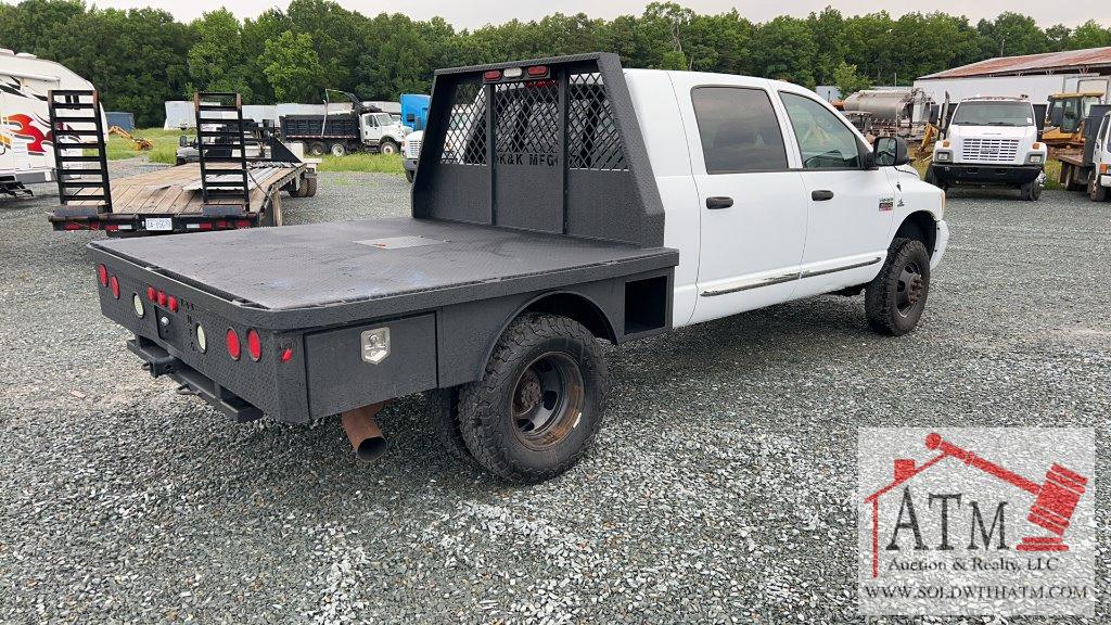 2007 Dodge 3500 4X4 Flatbed