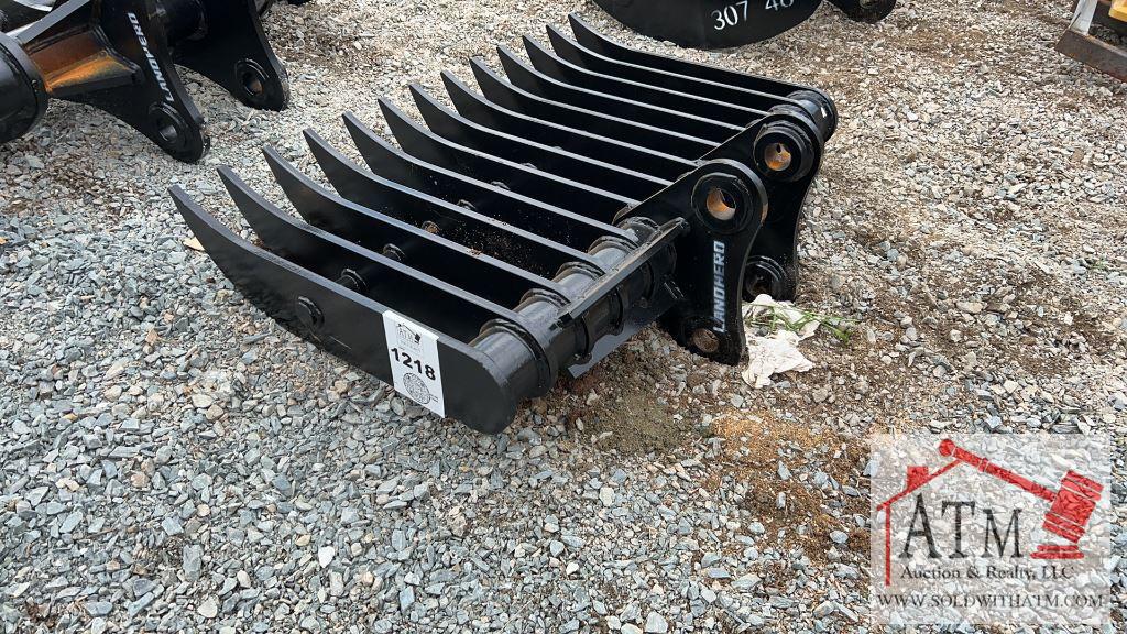 NEW Landhero 44" Mini Excavator Rake