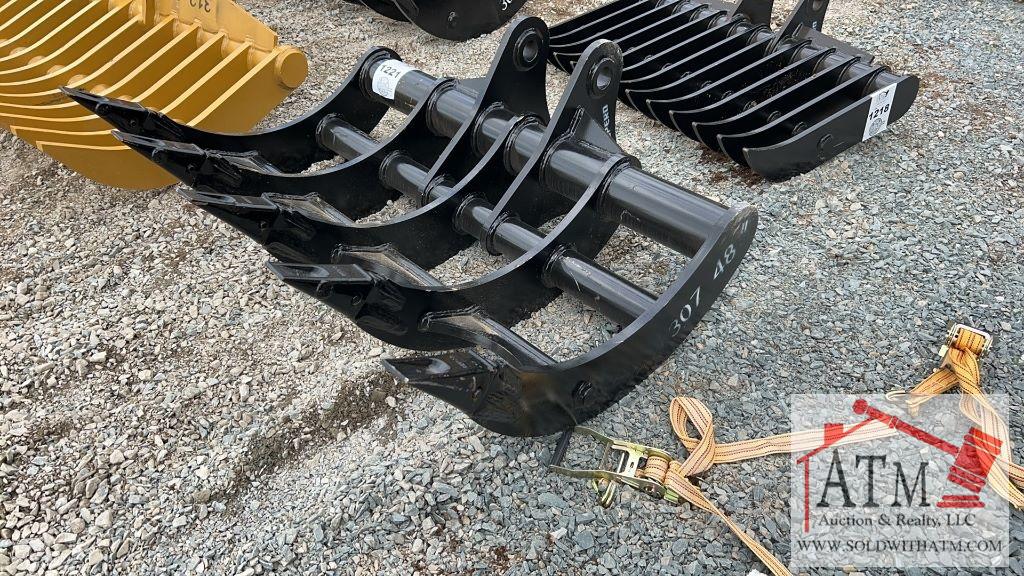 NEW Landhero 48" Mini Excavator Rake