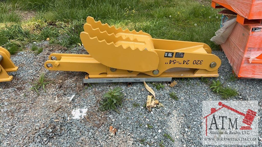 NEW Landhero 3 Teeth Stiff Link Excavator Thumb