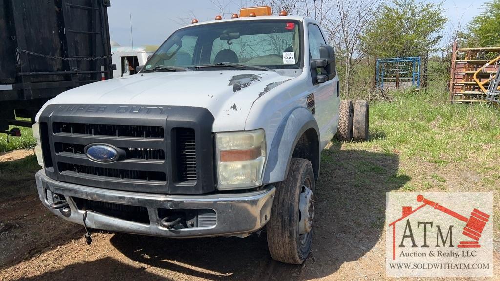 2008 Ford F-550 4X4 Chassis (Non-Running)