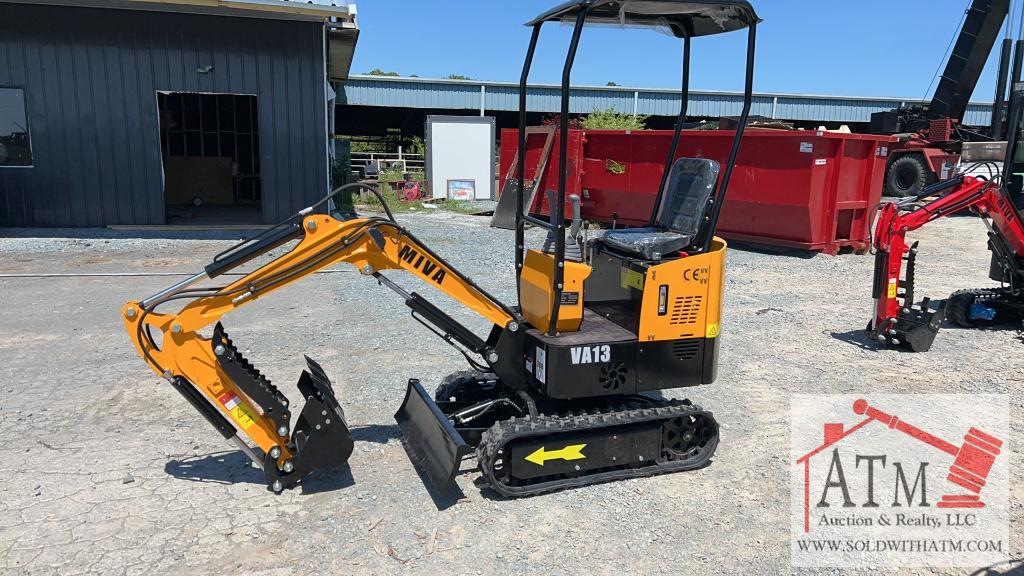 NEW MIVA VA13 Mini Excavator w/ 16" Bucket