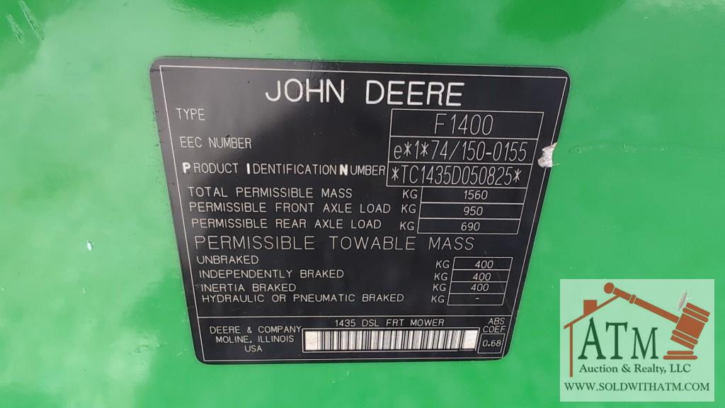 John Deere 1445 Series II Mower