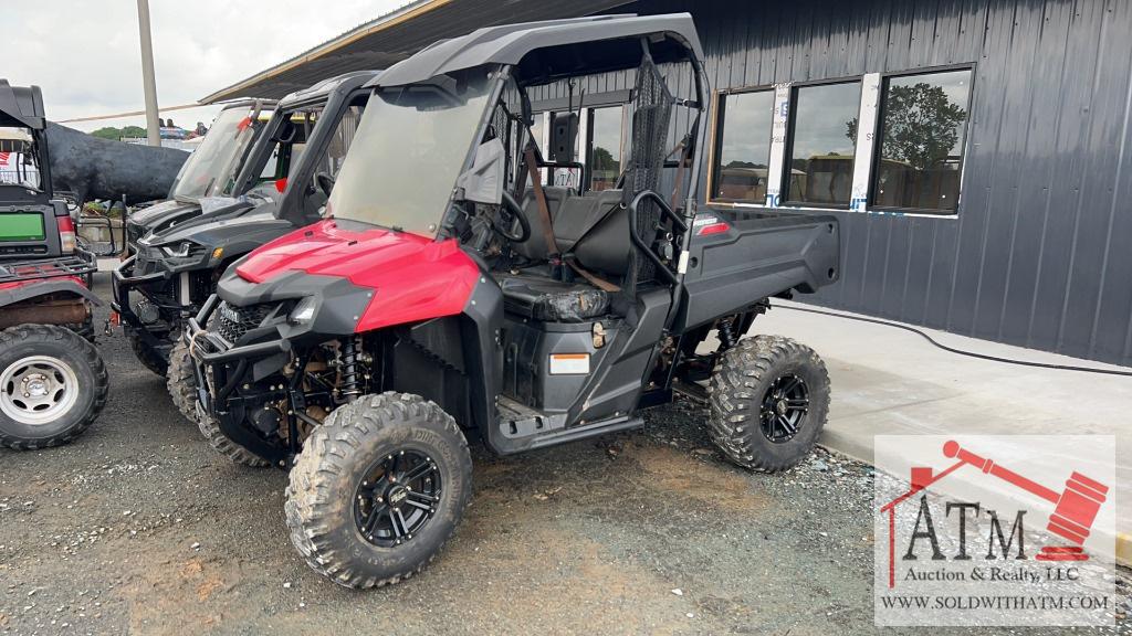 2018 Honda Pioneer 700 4X4