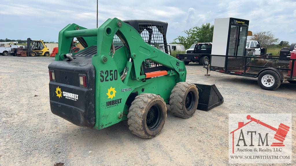 Bobcat S250 Loader w/ 80” Bucket