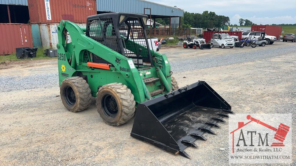 Bobcat S250 Loader w/ 80” Bucket