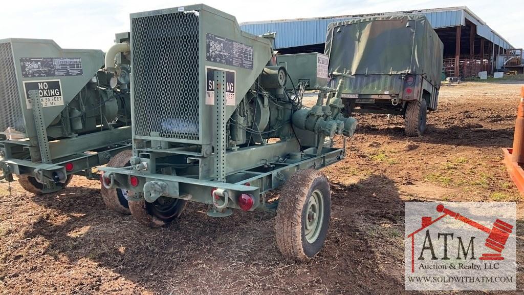 1995 US Military Flammable Liquid Pump Trailer