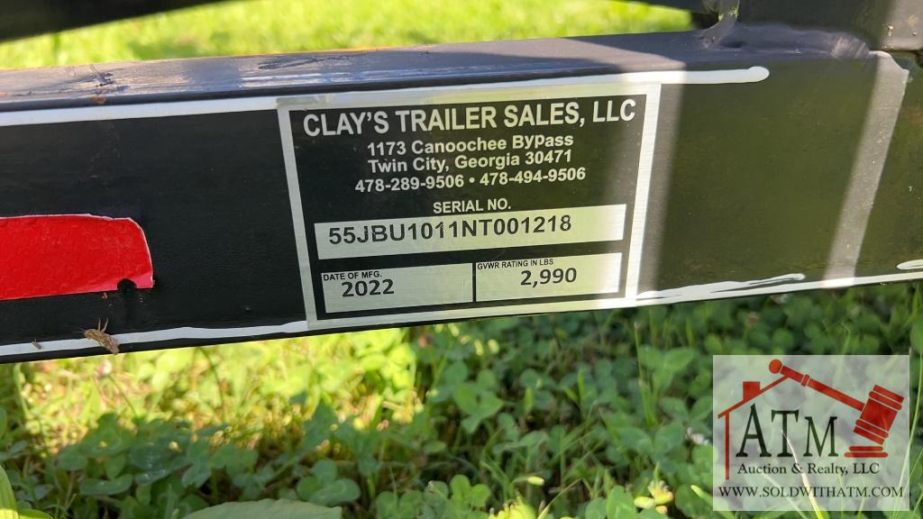 2022 Clays Trailer 5' x 10'