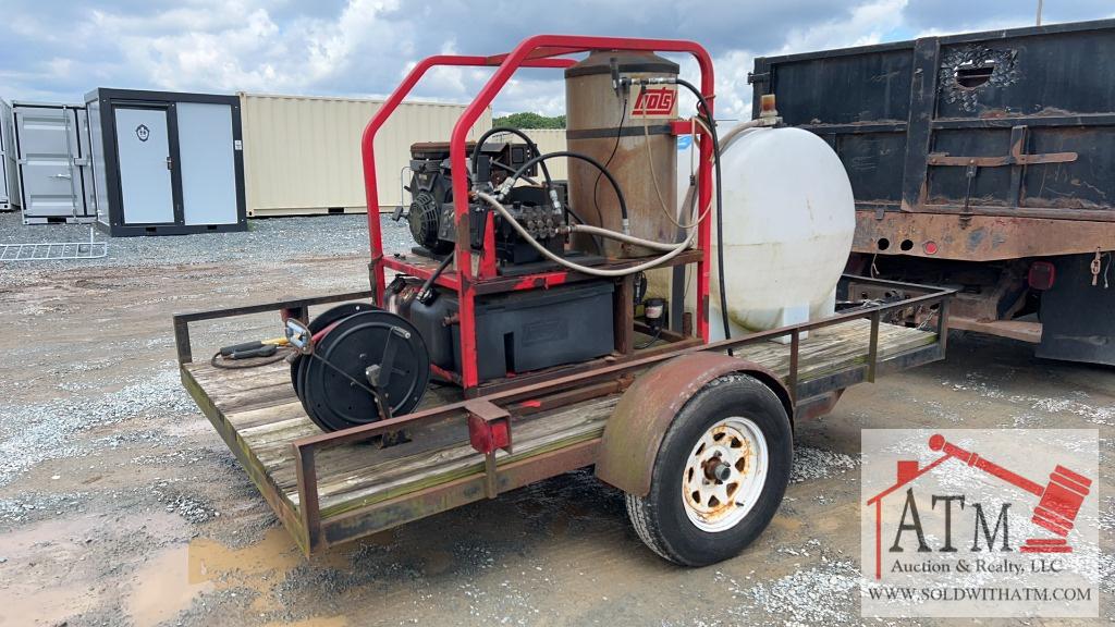 Hotsy Pressure Washer & Trailer