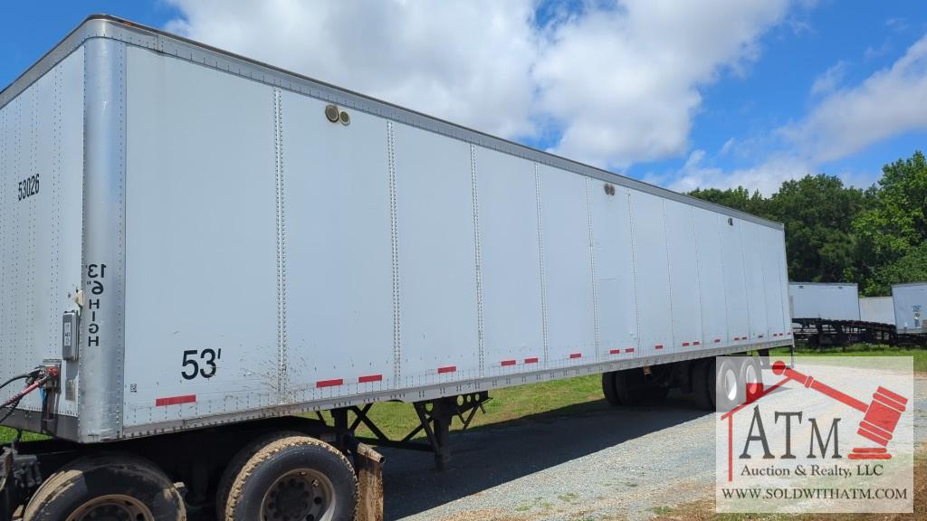 2011 Wabash 53' Dry Van Trailer (Salvaged Title)