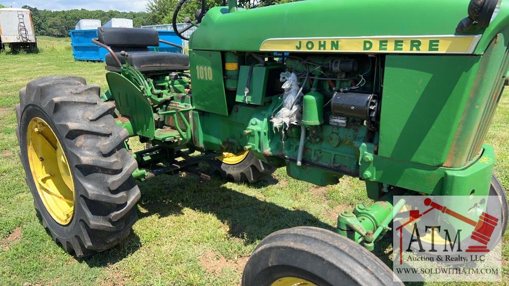 John Deere 1010 Gas Tractor