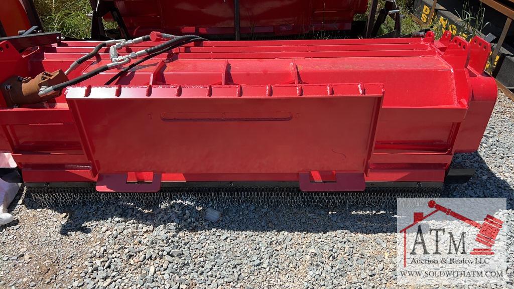 NEW 72" Drum Mulcher - Skidsteer Attachment