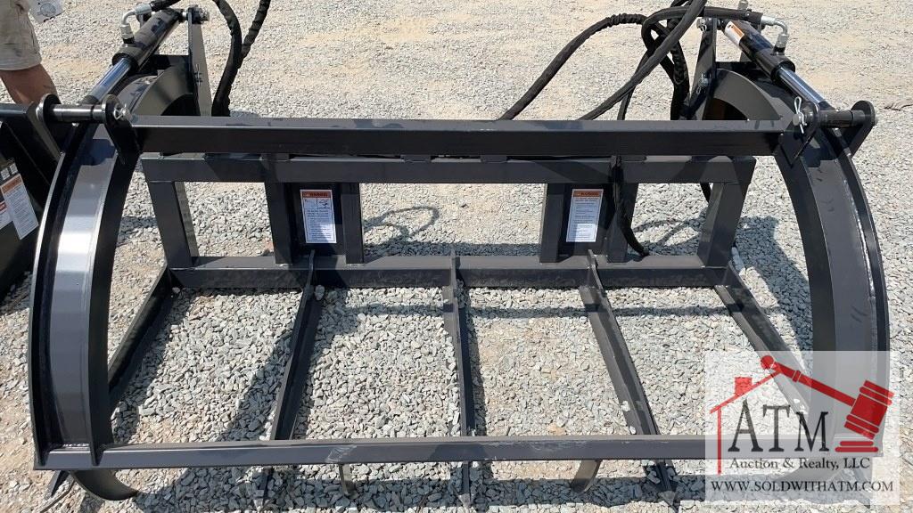 NEW Wolverine Bale Grapple - Skidsteer Attachment