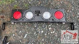 Semi Truck Rear Light Panel