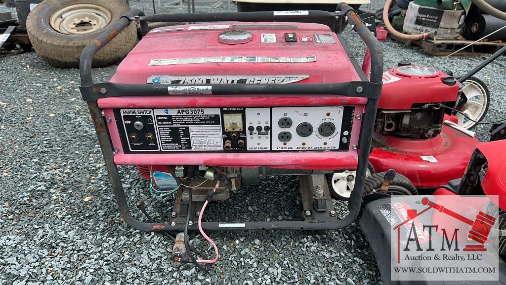 7500 Watt Generator (Non-Running)