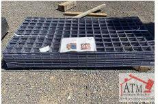 NEW Grey Metal Rail Panels - 40 Panels