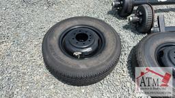 NEW 8-Lug 235/80R16 Dually Trailer Wheel Assy