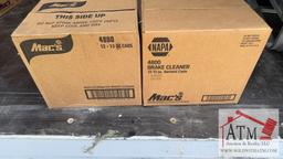 (2) Cases of Napa Brake  Cleaner 24 Cans total