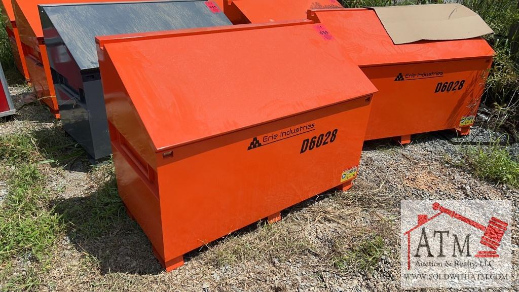 NEW Slope Lid Job Site Box