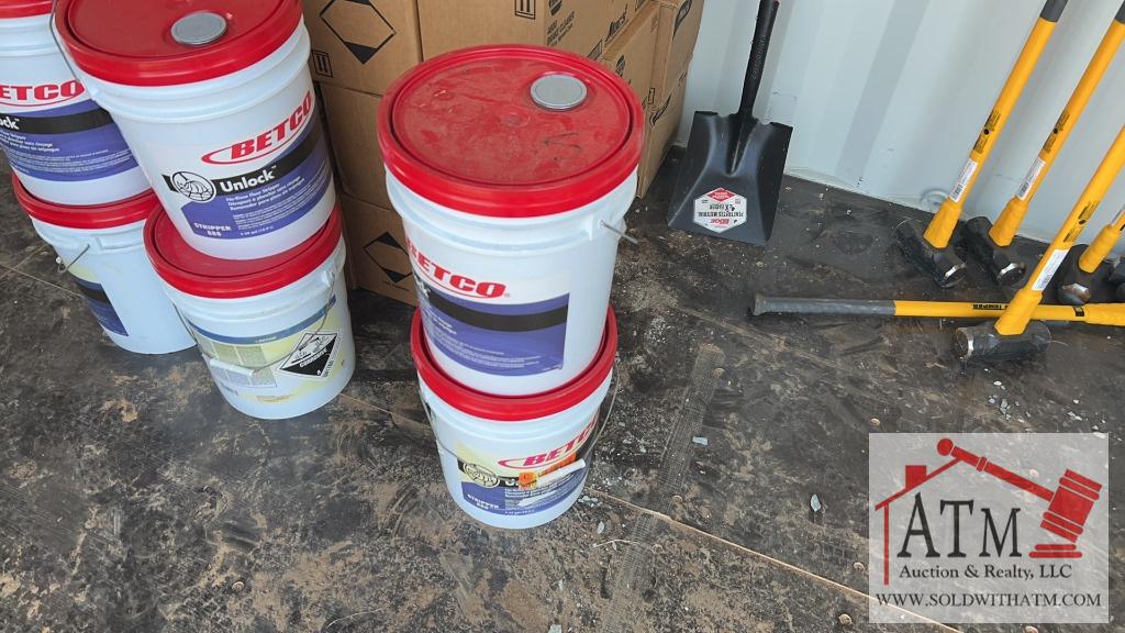 (2) Buckets of Floor Stripper