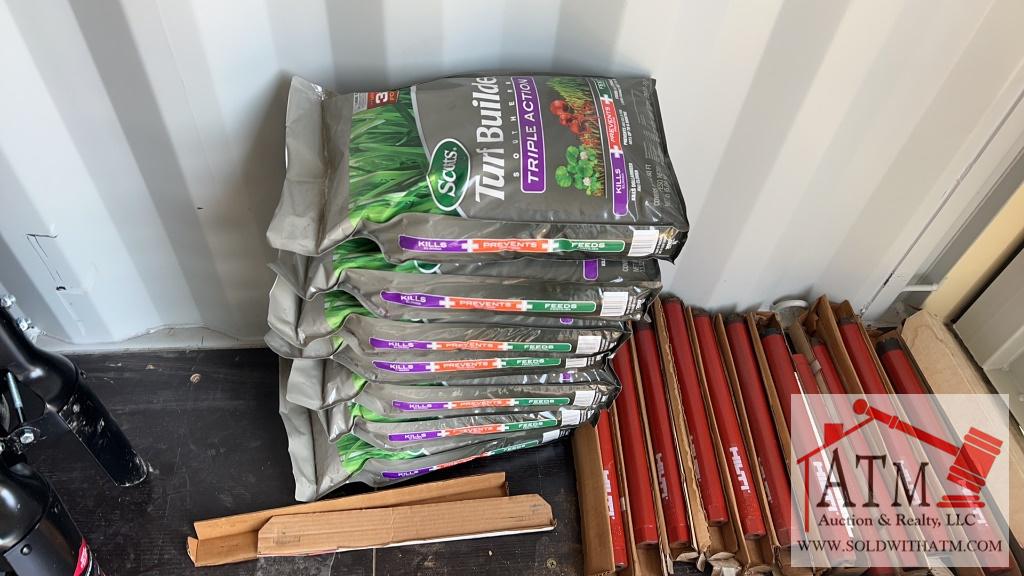 (7) Bags of Turf Builder