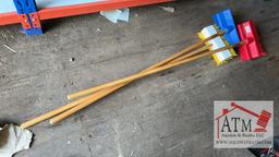 (3) NEW 10" Floor Scrubs