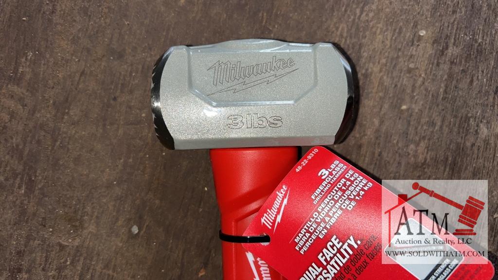 (2) NEW Milwaukee Hammers