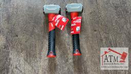 (2) NEW Milwaukee Hammers