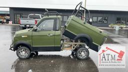 2024 Thor Single Cab Electric Mini Dump Truck