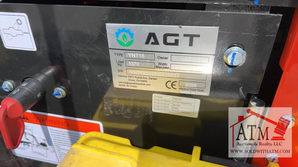 NEW AGT YNT18 Mini Excavator