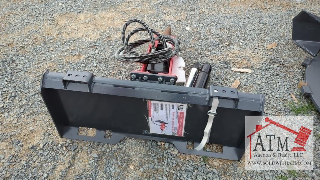NEW Raytree Hydraulic Hammer - Skidsteer Attach