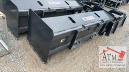 NEW JCT Pusher - Skidsteer Attachment