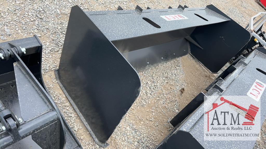 NEW JCT Pusher - Skidsteer Attachment