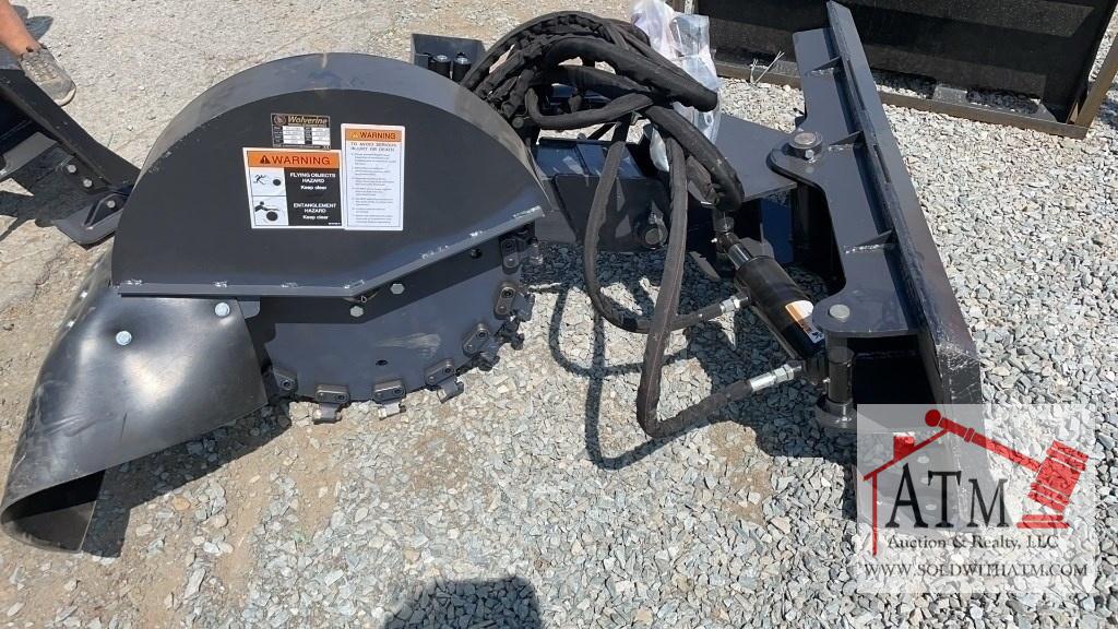 NEW Wolverine Stump Grinder - Skidsteer Attachment