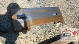NEW Future Skidsteer Mounting Plate