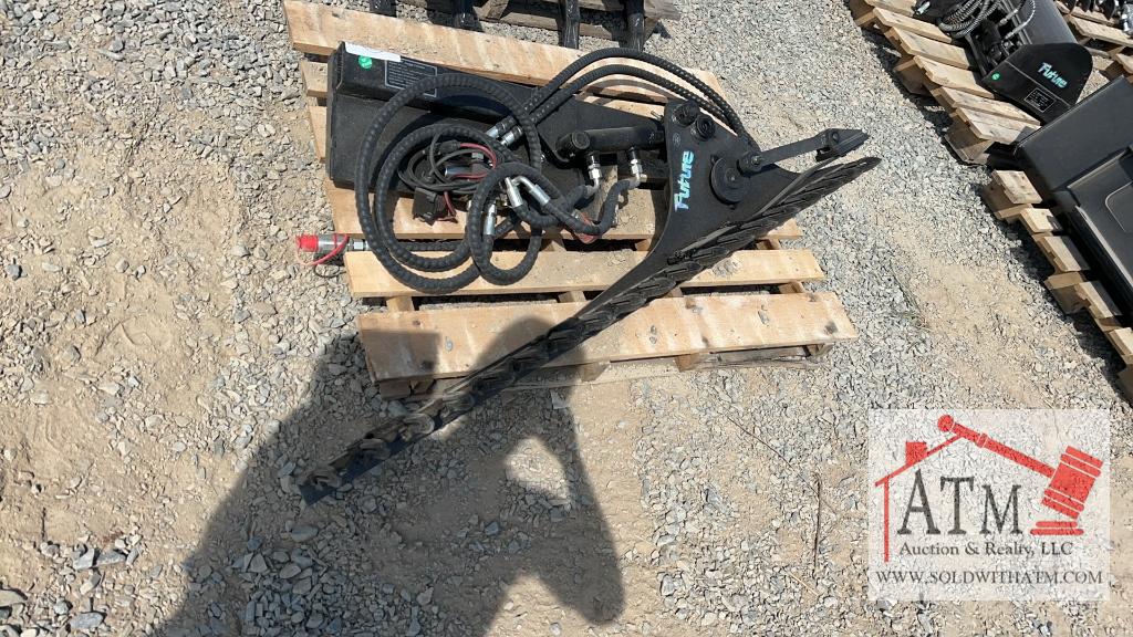 NEW Future Mini Skidsteer Hedge Trimmer