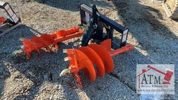 NEW WIG Auger Drive & Bit - Skidsteer Attachment