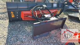 NEW 84" WIG 6 Way Dozer Blade - Skidsteer Attach