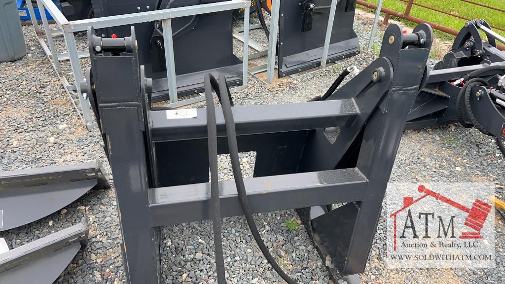 NEW Landhonor Log Grapple - Skidsteer Attach