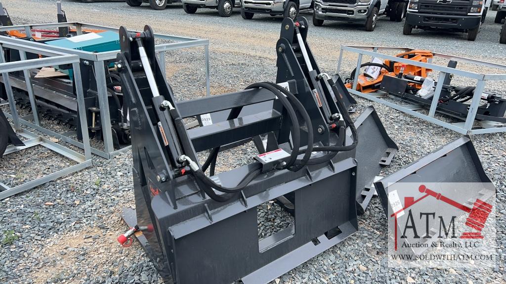 NEW Landhonor Log Grapple - Skidsteer Attach