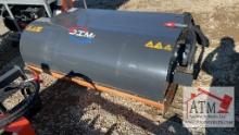 NEW 72" Box Broom Sweeper - Skidsteer Attach