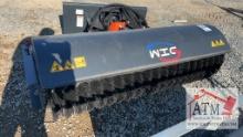 NEW 72" Angle Broom Sweeper - Skidsteer Attachment