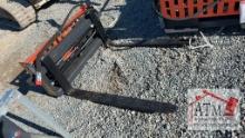 NEW 48" Hydraulic Pallet Forks - Skidsteer Attach