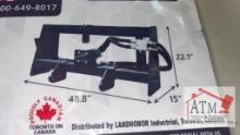 NEW Landhonor Skidsteer to 3 Pt Hitch Adapter