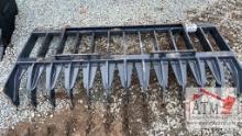 NEW Landhonor 72" Root Rake - Skidsteer Attach