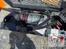 NEW Landhonor 15000LB Hydraulic Winch - Skidsteer
