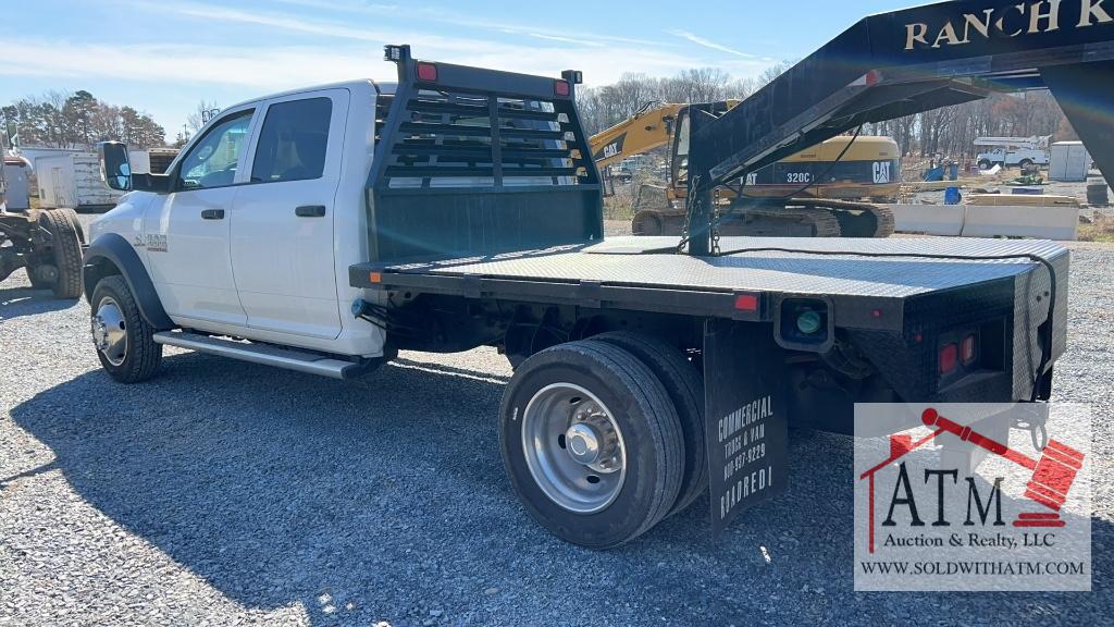 2018 Dodge Ram 4500 4X4 Flatbed